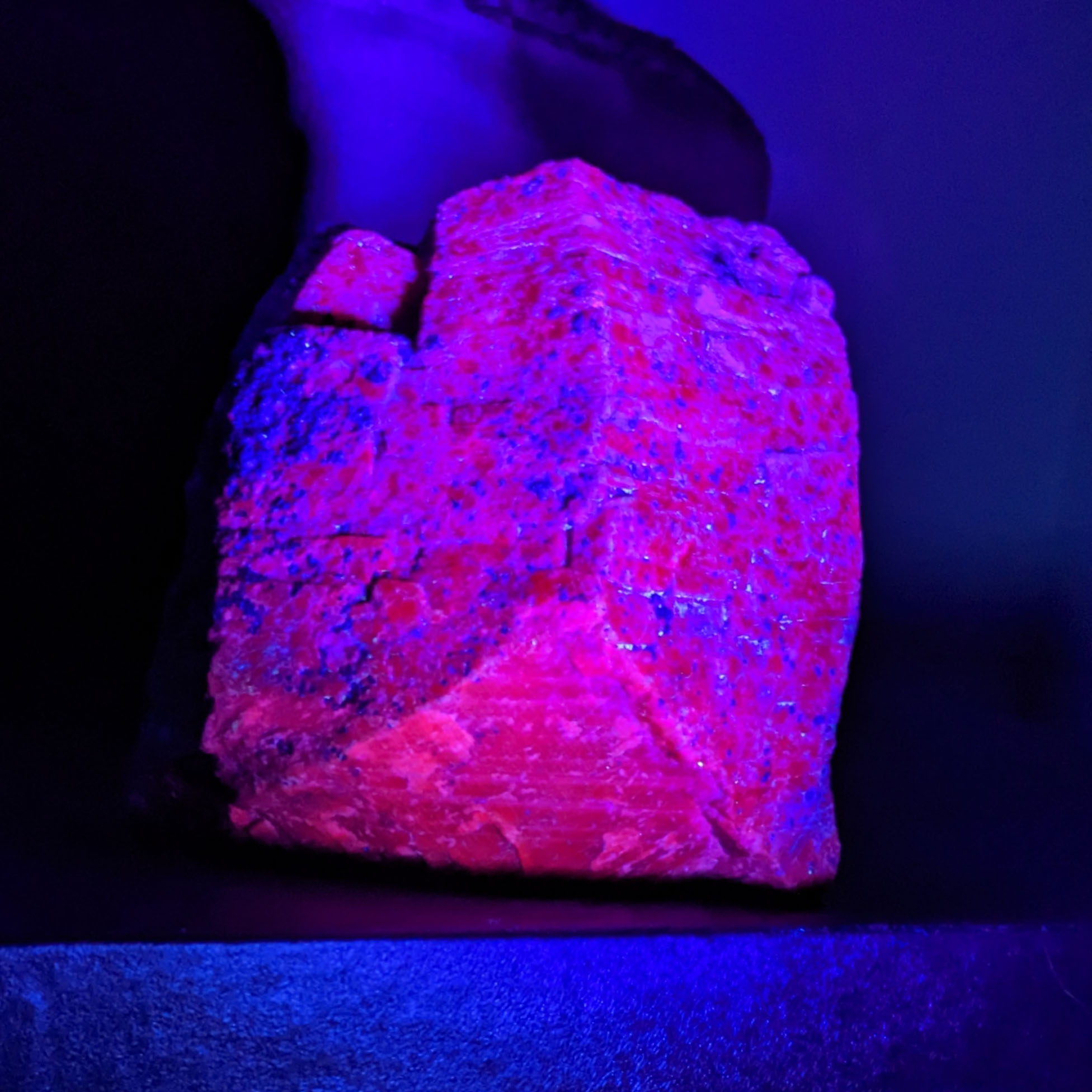 125West Ruby in UV Light